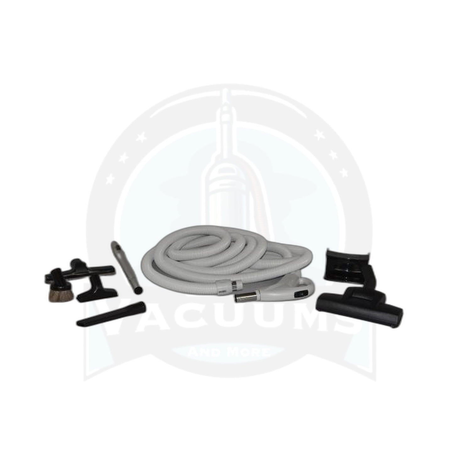 Central Vacuum Low Voltage Kit - 30 Ft Hose with TK286 Turbo Nozzle