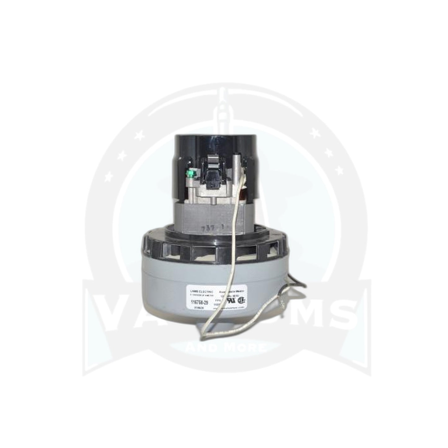Motor - Ametek Lamb 5.7", 120V, 2-Stage Advantek Quiet Pass