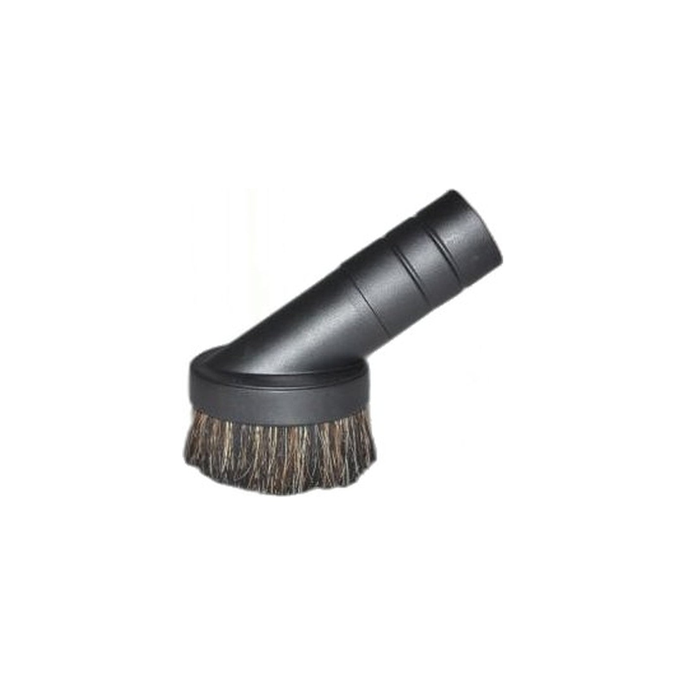 Commercial 1-1/2 Inch Horse Hair Dust Brush - Black