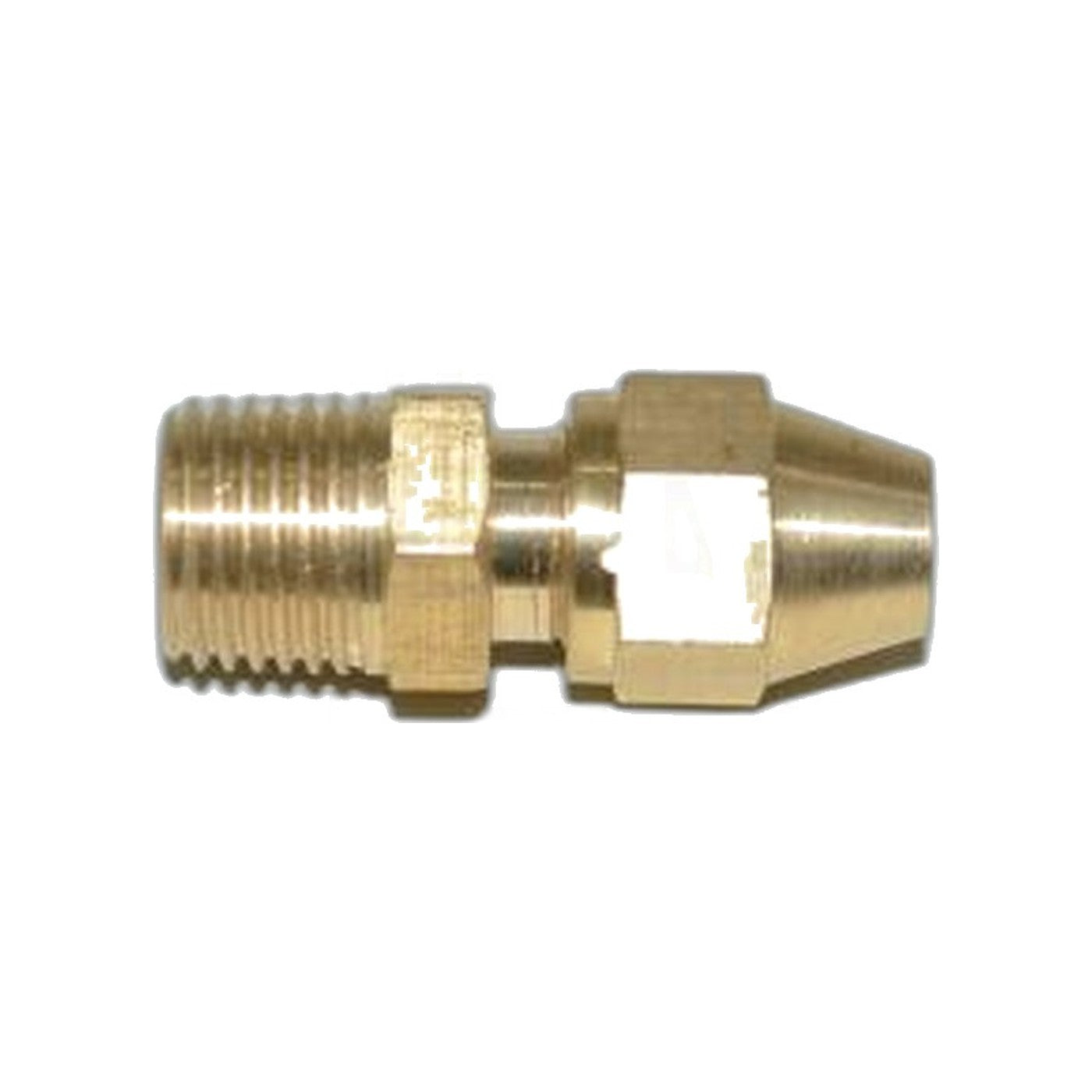 Brass Compression Fitting 1/4" x 1/4" for Commercial Jet Wand