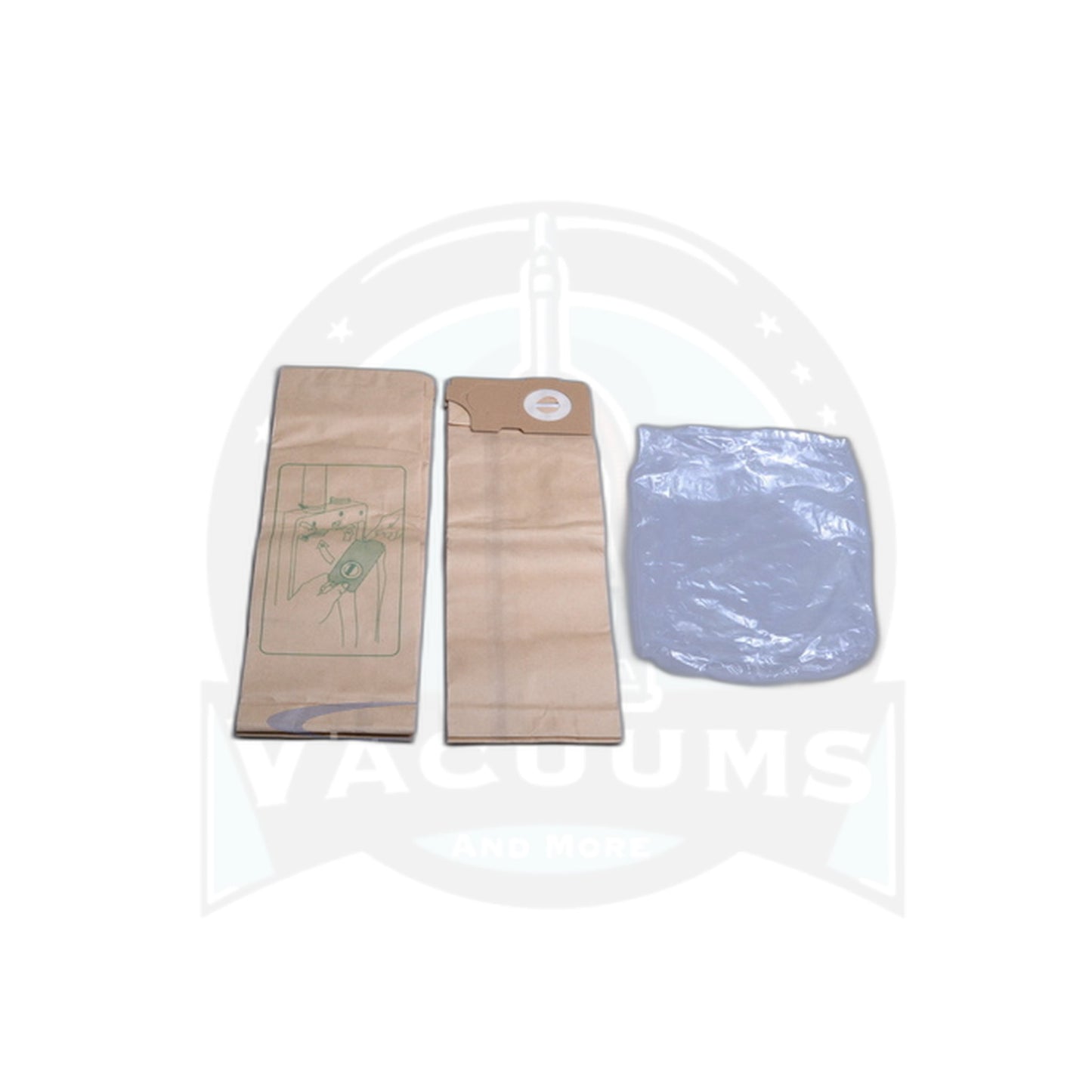 Upright Paper Bags - Windsor Versamatic, 10 Pack, Fits Tornado/Karcher CW50 - Tornado