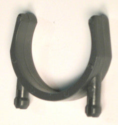 Attachment Clip, for lower backside of Bag Housing, for X series (gray black)