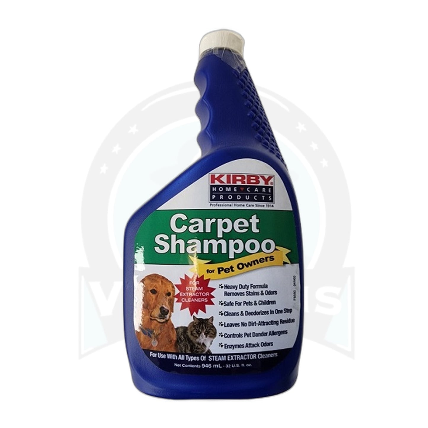Kirby Pet Allergen Carpet Shampoo 32 oz - Extractor Formula