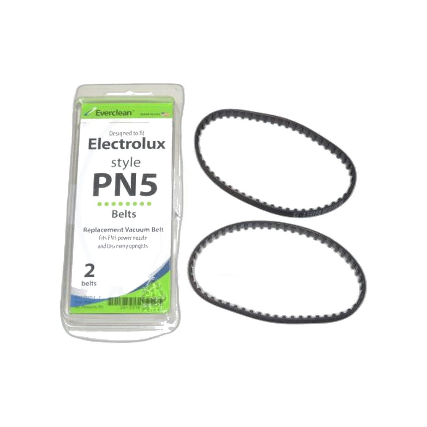 Electrolux Geared Belt 2-Pack - Fits PN5, Discovery Upright, EverClean