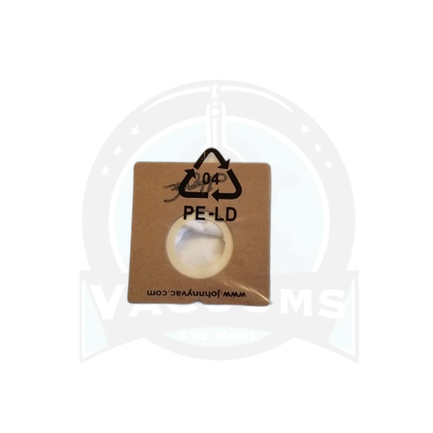 Johnny Vac Prima HEPA Canister Bags, 3-Pack (Also Fits JV Bee)