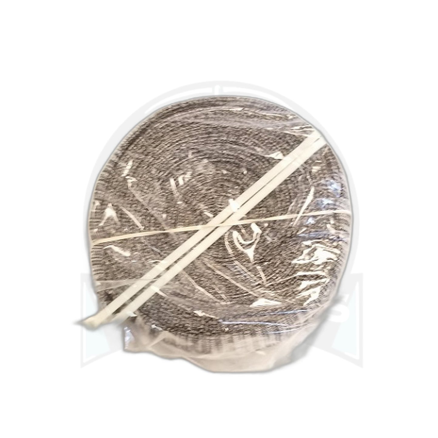 30 ft Grey Knit Central Vacuum Hose Sock, Rolled in Poly Bag