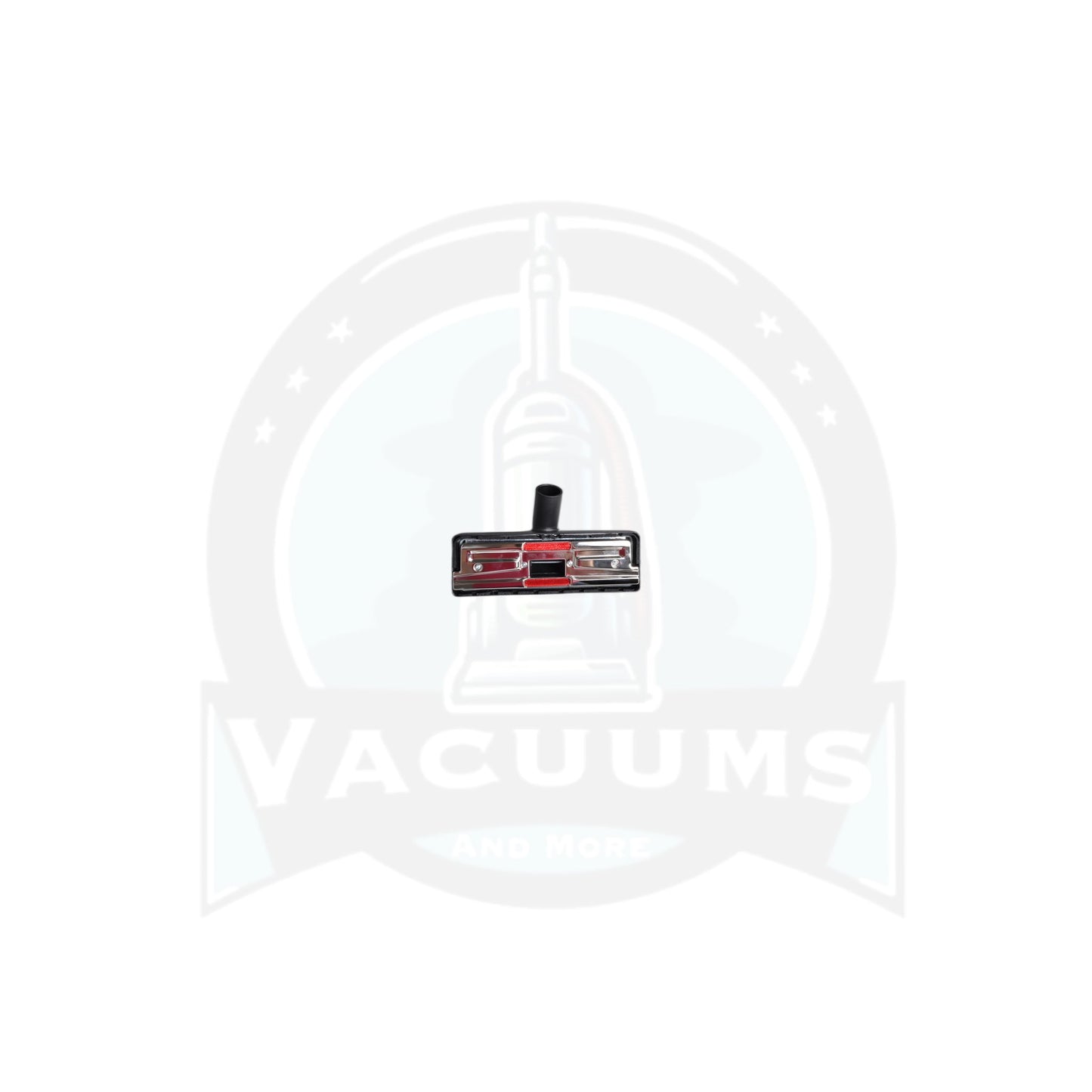 Combo Rug Tool 1-1/4'' Deluxe Metal Base Plate - 12'' Black No Wheels - Image 2