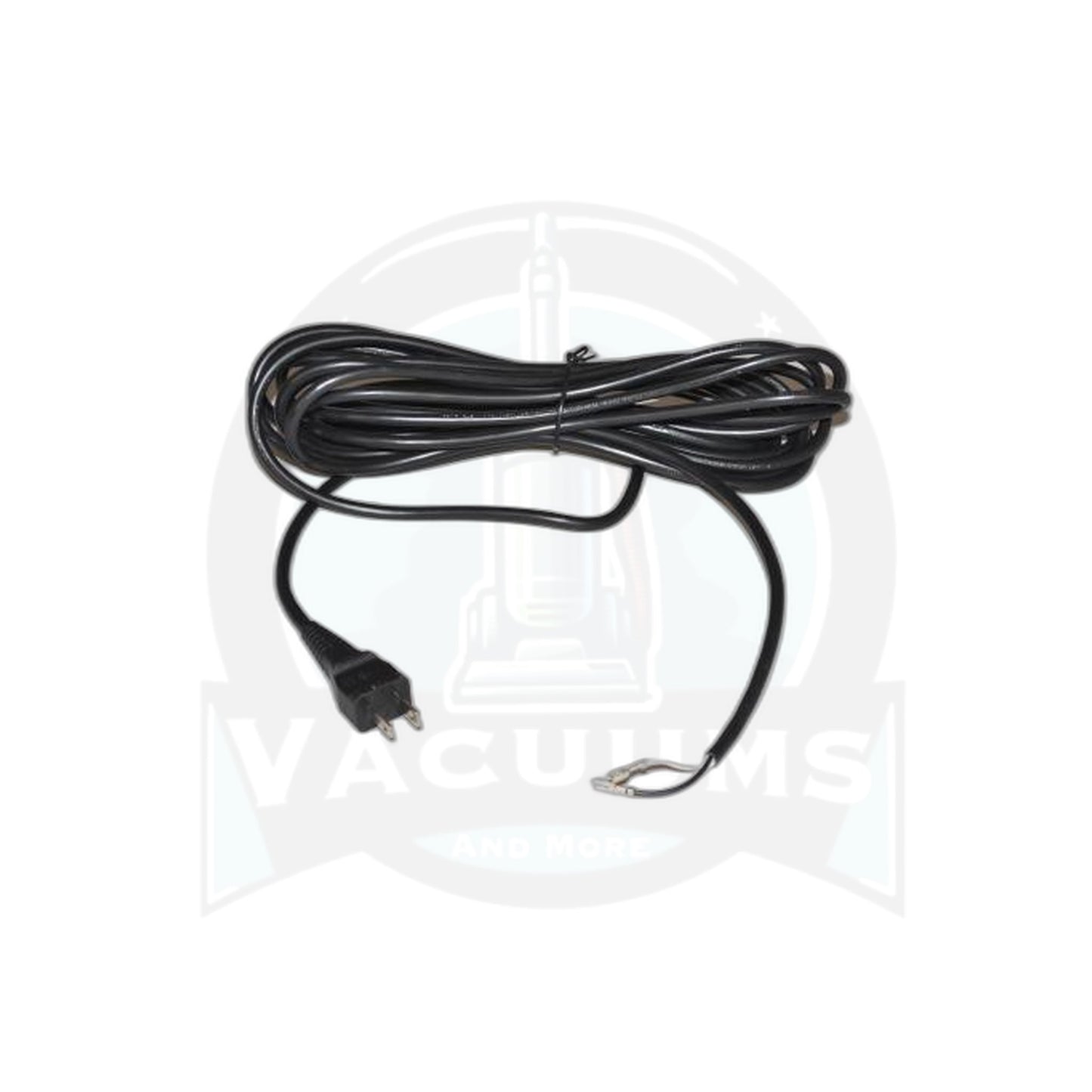Cord Reel Cord - 22 Ft, 2-Wire, 17/2, Black, Soft, with Terminals - Vacuums and More