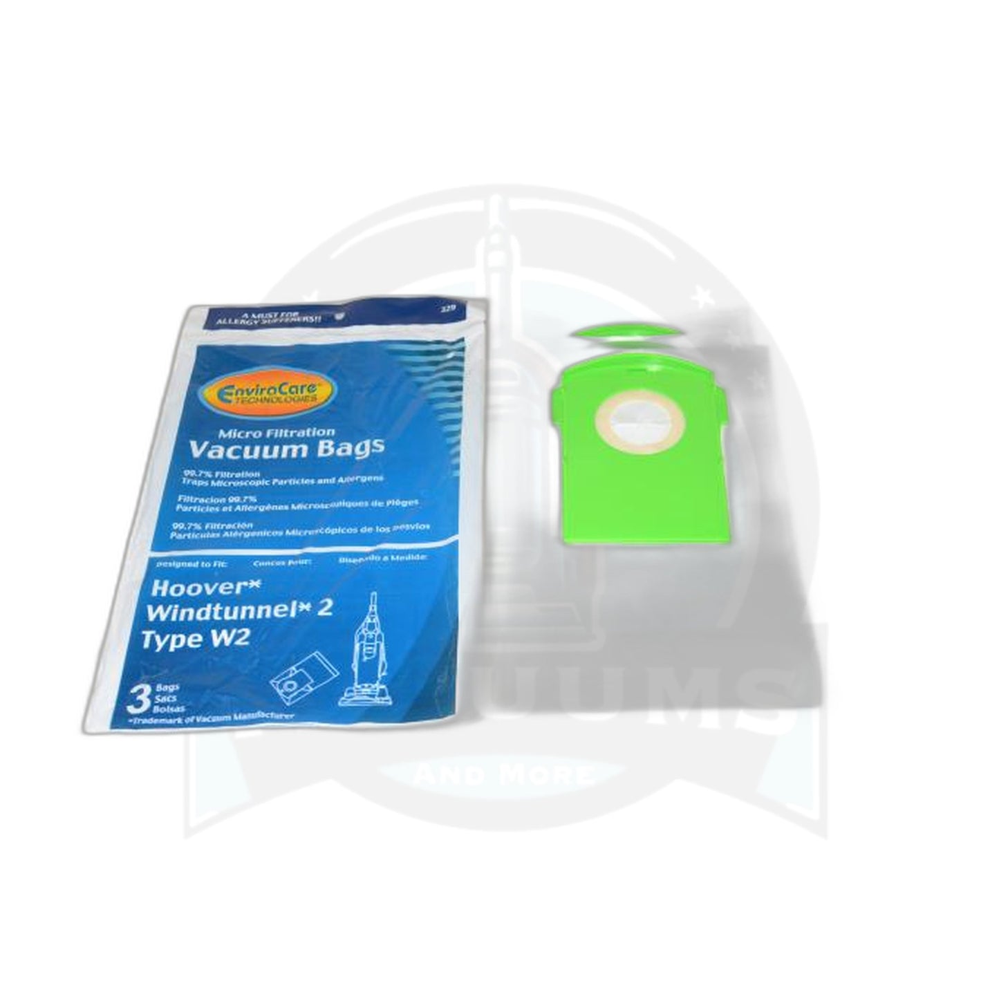 Hoover WindTunnel 2 Upright Vacuum Bags Micro Filtration - 3 Pack - Hoover