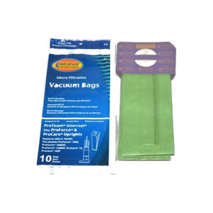ProTeam 1200/1500 Series Upright Paper Bags - 10 Pack
