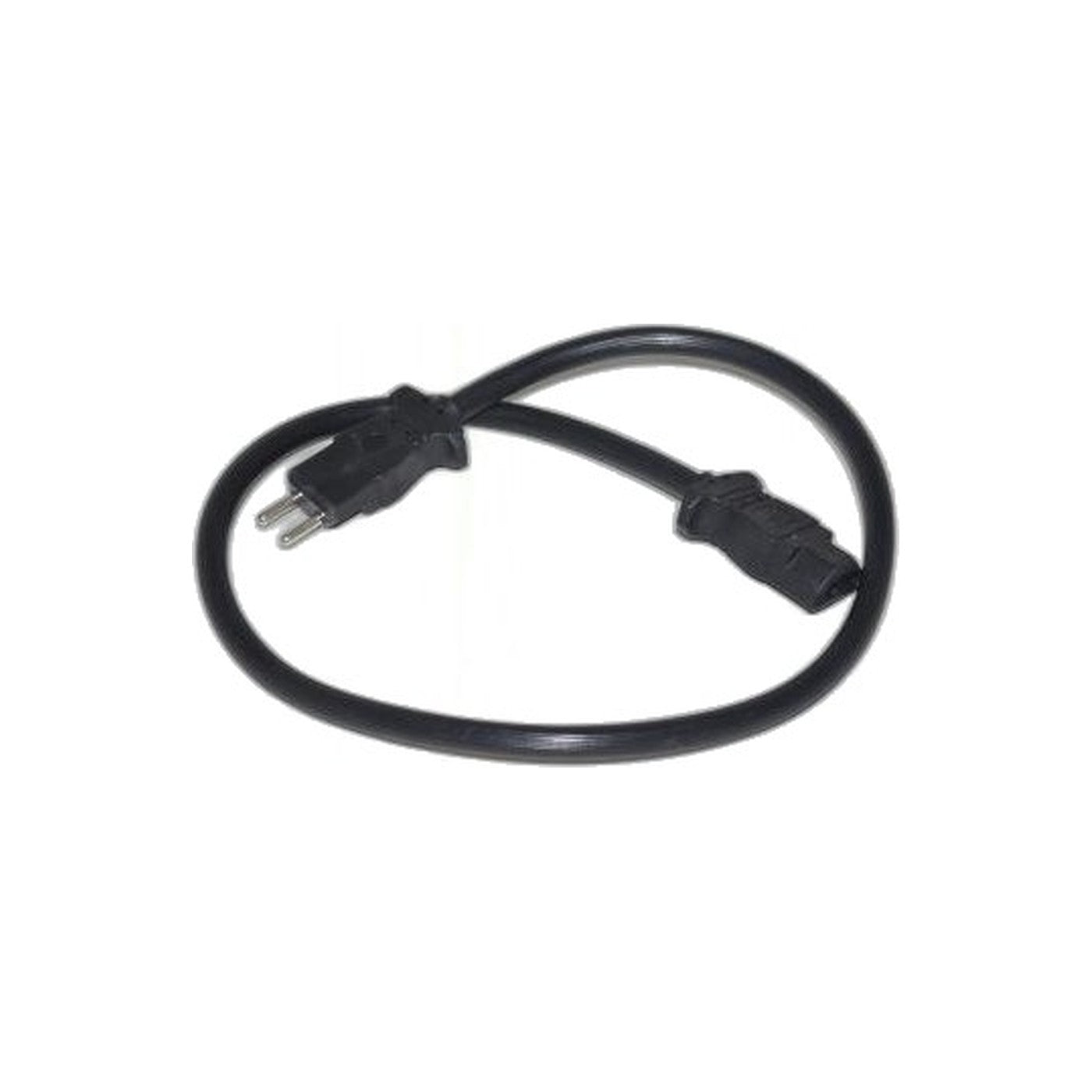 Pigtail Cord - 19" Male/Female, Black