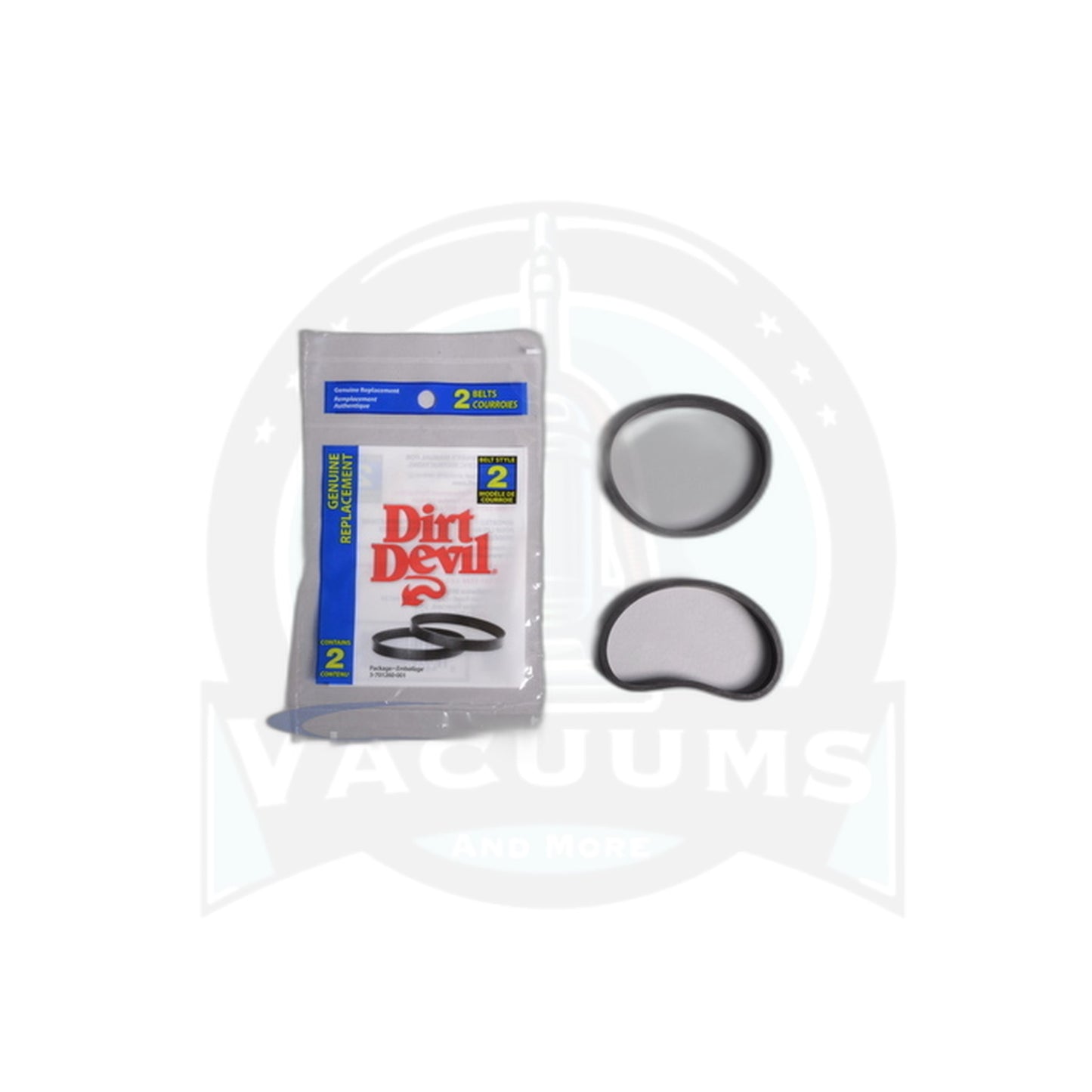 Style 2 Belt - 2 Pack, Broom Vacuum - Vacuums and More