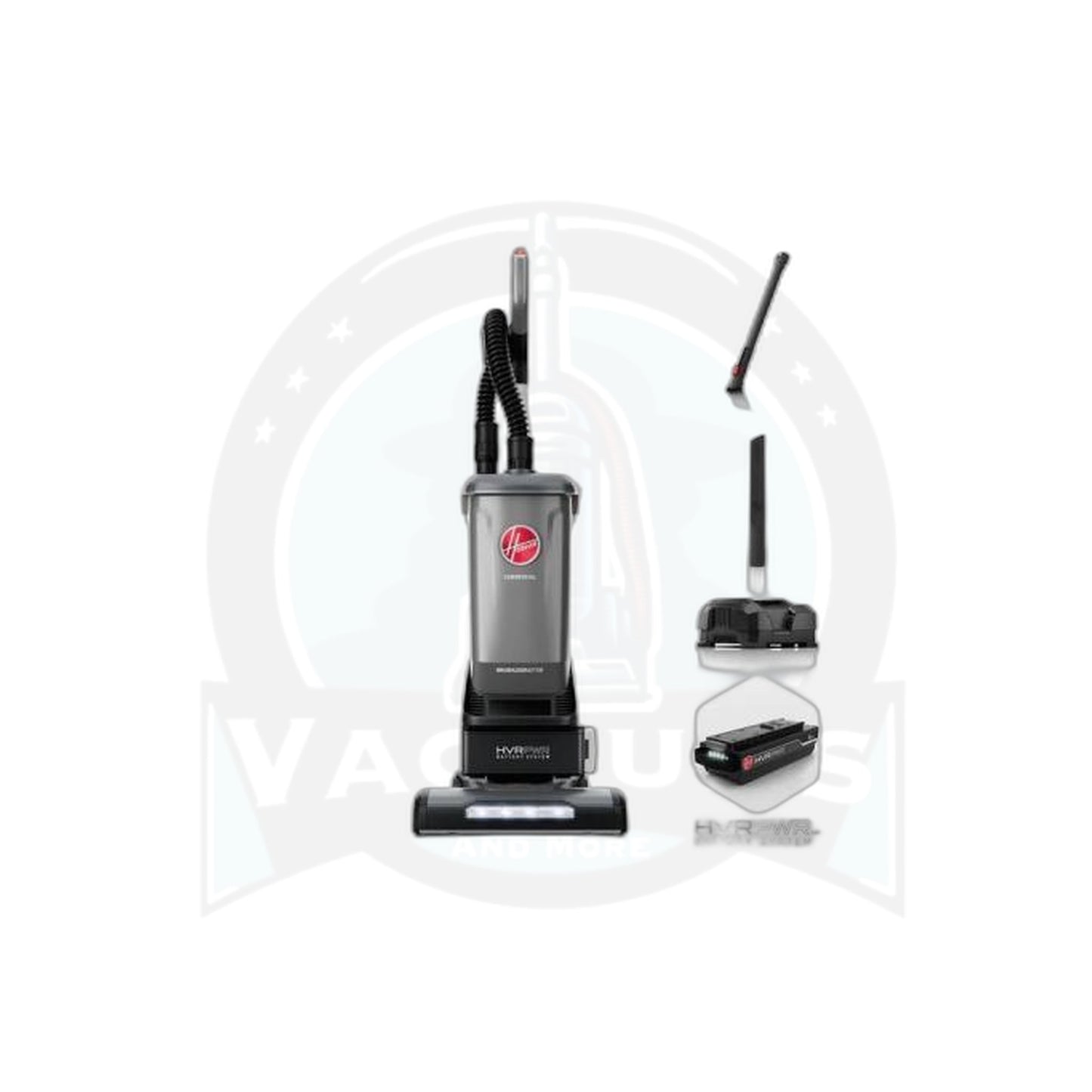 Hoover CH91700V Commercial 15 Inch 40-Volt Cordless Upright Vacuum
