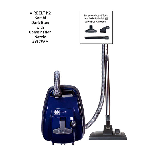 AIRBELT K2 Kombi, with combination nozzle-8351GS (dark blue)