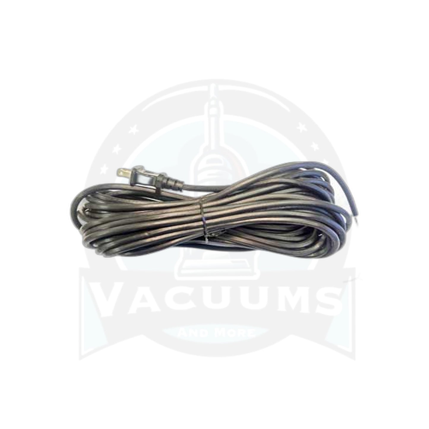Fit All 50 ft 17/2 2-Wire Replacement Vacuum Cord, Black