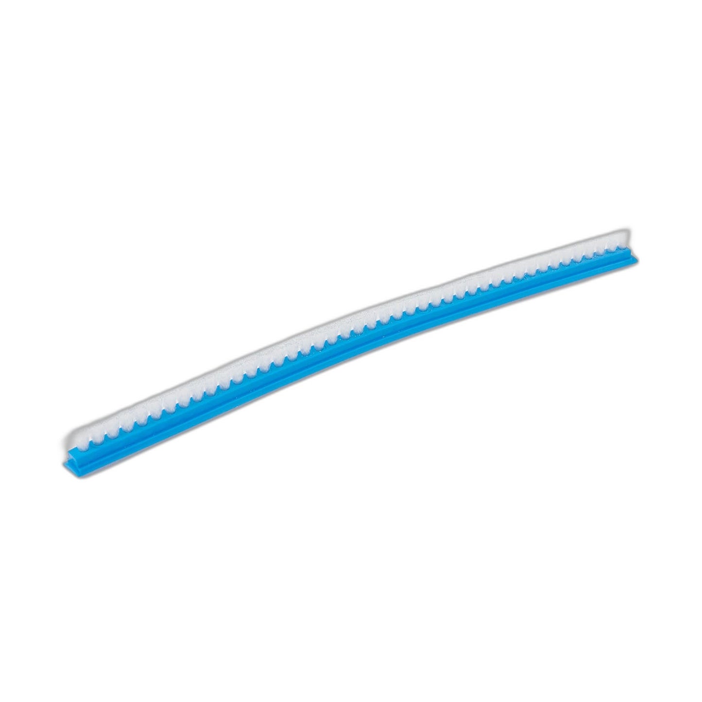 White Crimped Brush Strips for Delicate Carpet, PV Clamp-Design Agitator