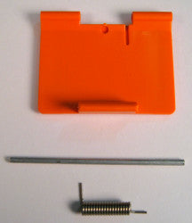 Access Door with axle and spring, for X series (orange)