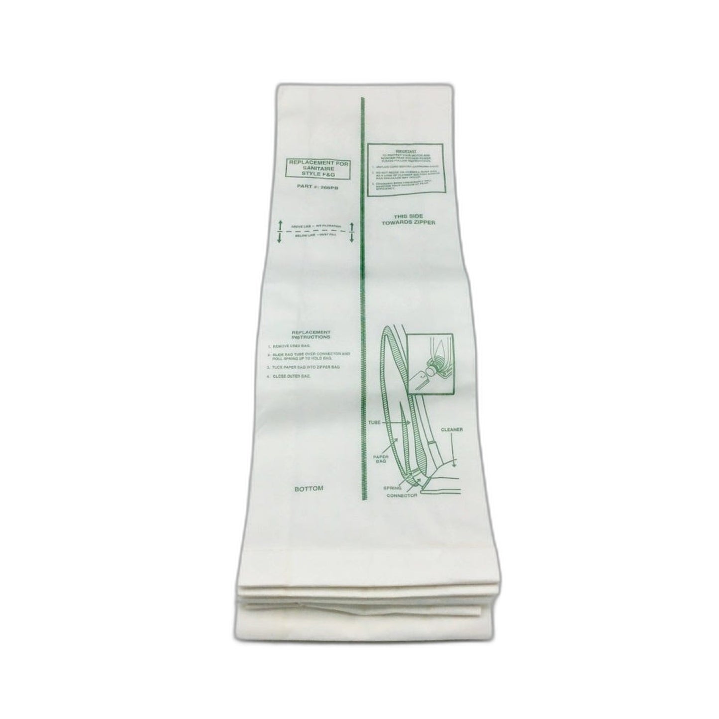 Powr-Flite Enviro-Clean Paper Vacuum Bags, 9-Pack