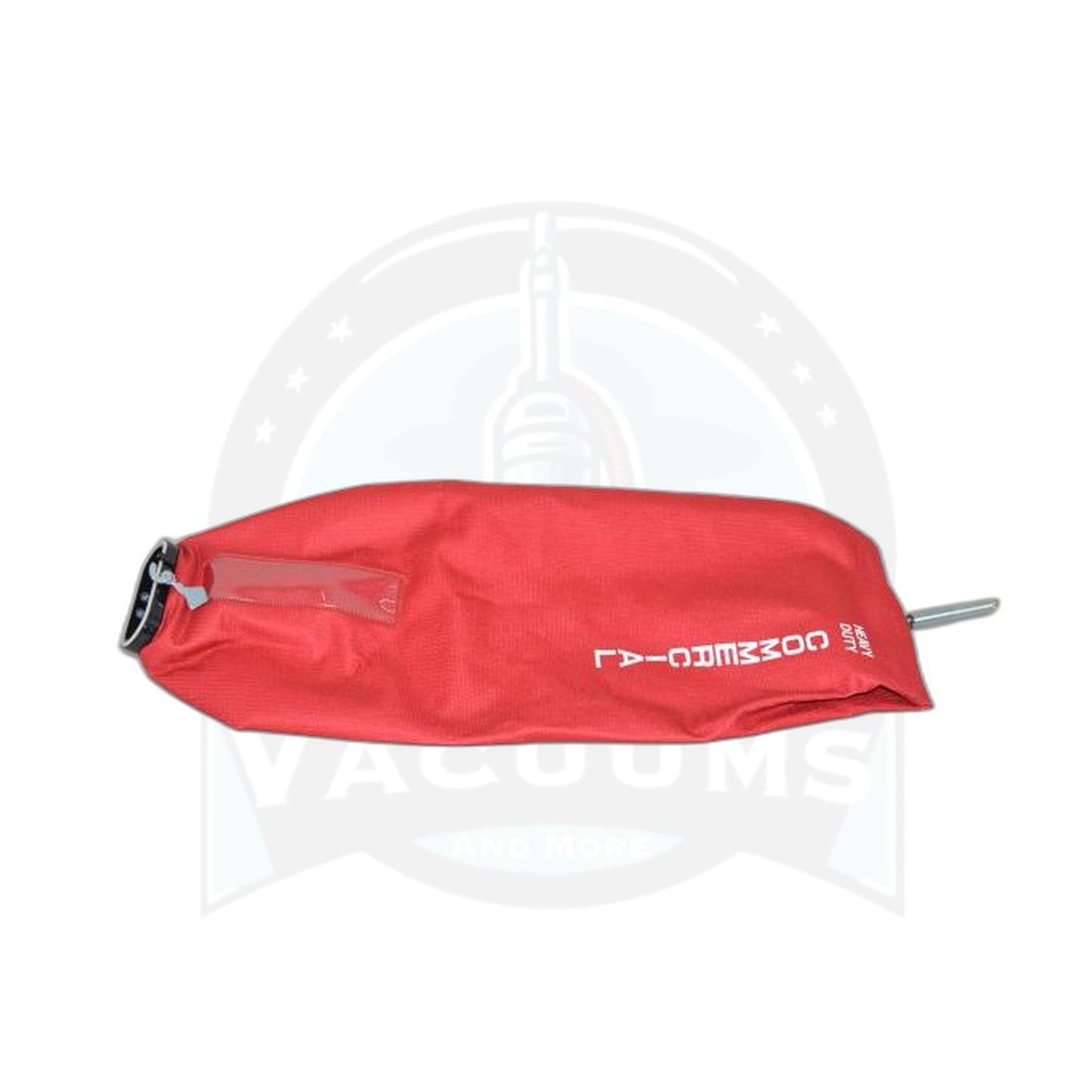 Sanitaire BAG Assembly-RED OR Black, ZIP TIETEX-SAN CAM LOCK - USES F&G BAGS - Eureka