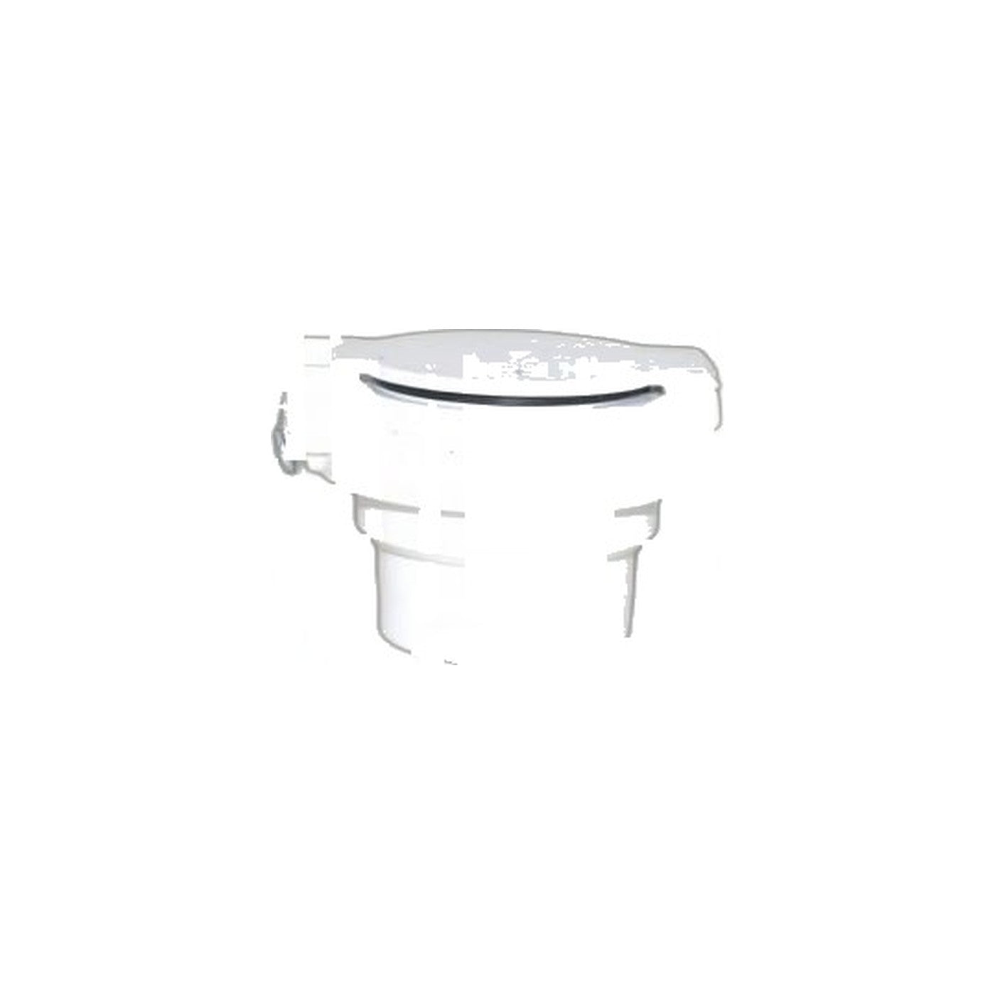 White Utility Valve - Vacuflo Central Vacuum Systems