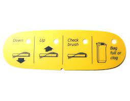 Display, for X4 and X5 (yellow)