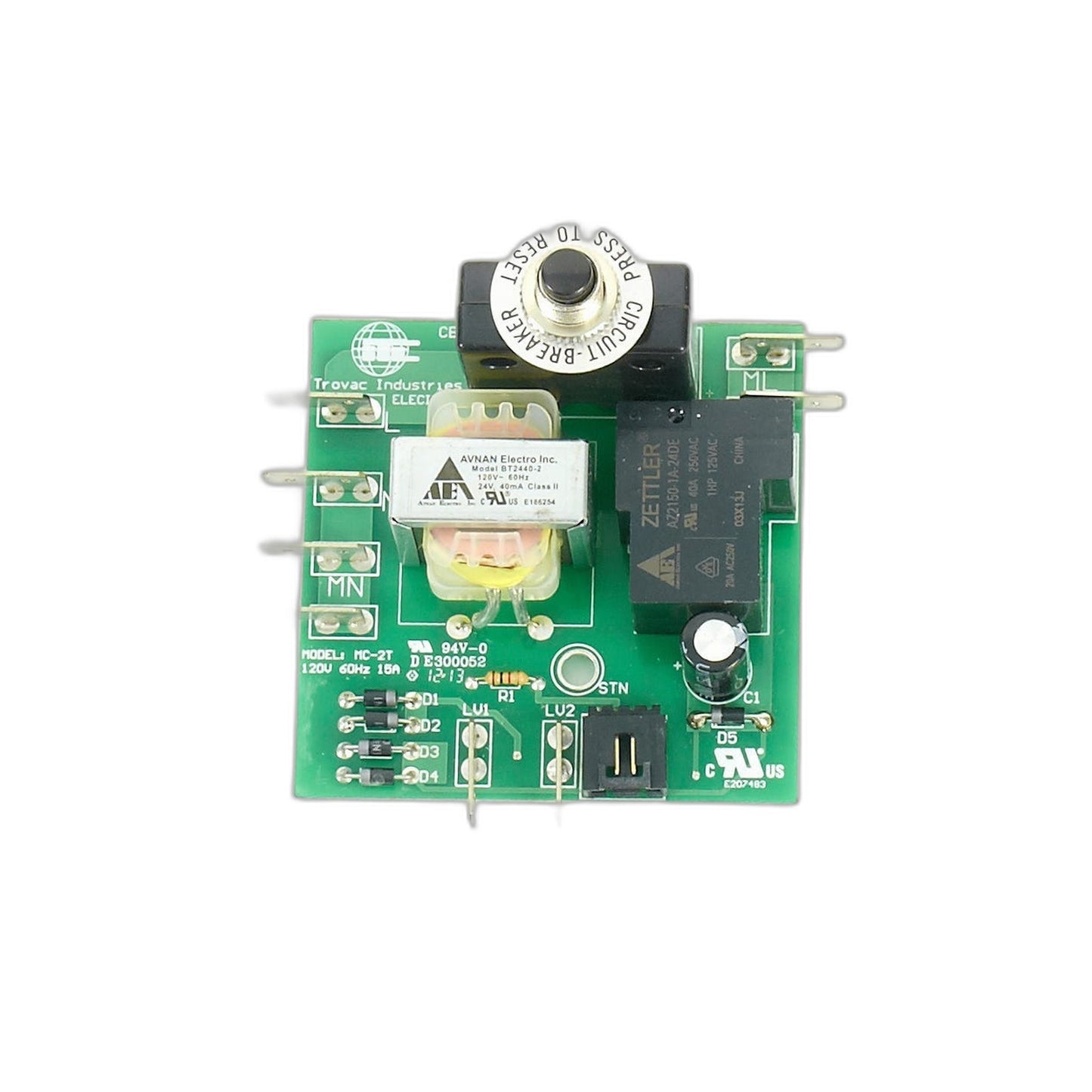 Riccar / Simplicity Central Vacuum PC Board for BF20 and CI20