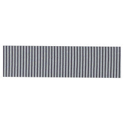 AIRBELT Textile, for D, K, and C, with 6048GS and 8034GS clips (black/silver, stripes)