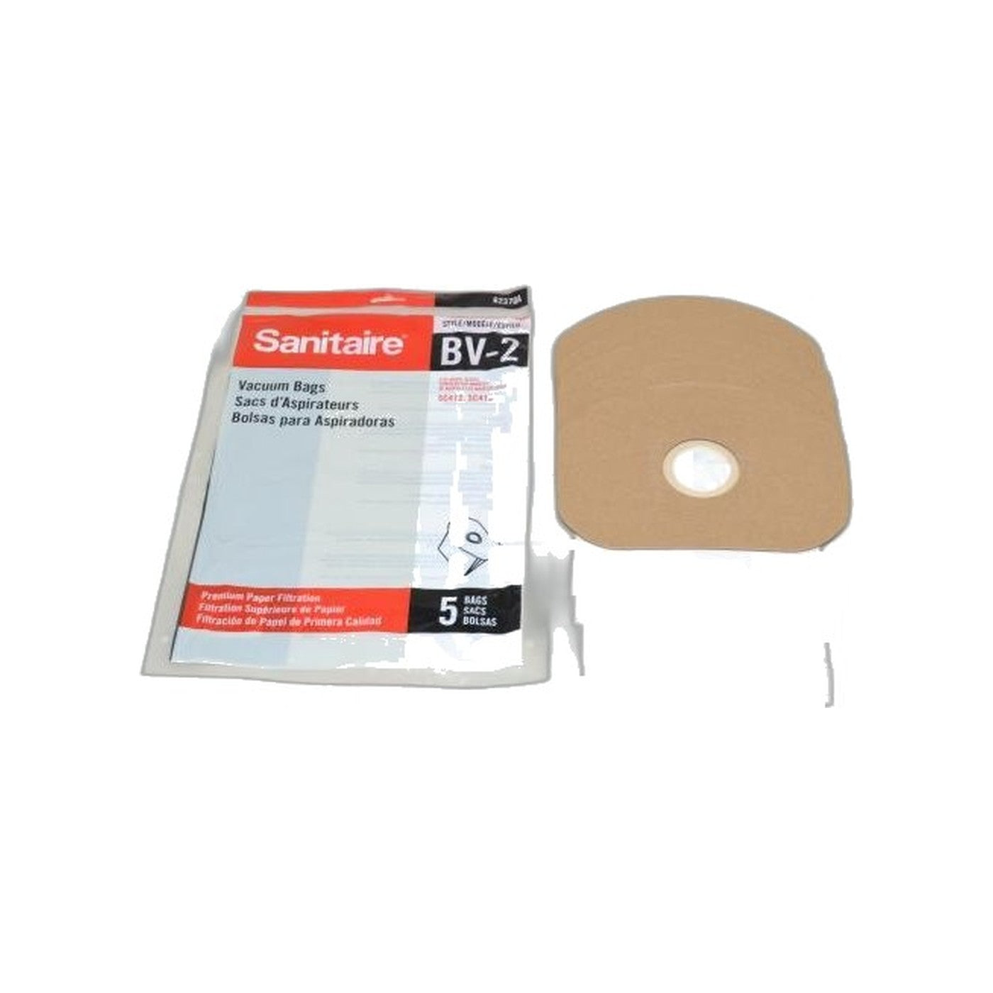 Eureka Sanitaire SC412A Backpack Paper Bags, 5 Pack