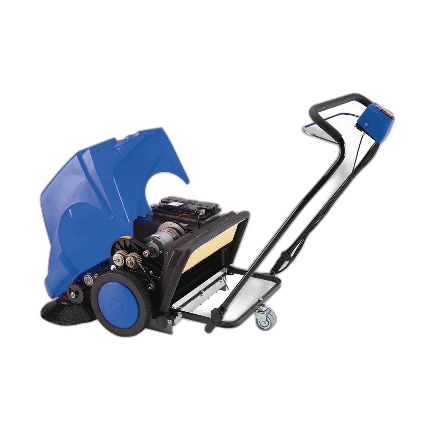 Powr-Flite PS900BC Self-Propelled Battery Sweeper, 36 in.