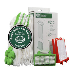 Service Box K (1 piece), 8 bags, microfilter, and exhaust filter