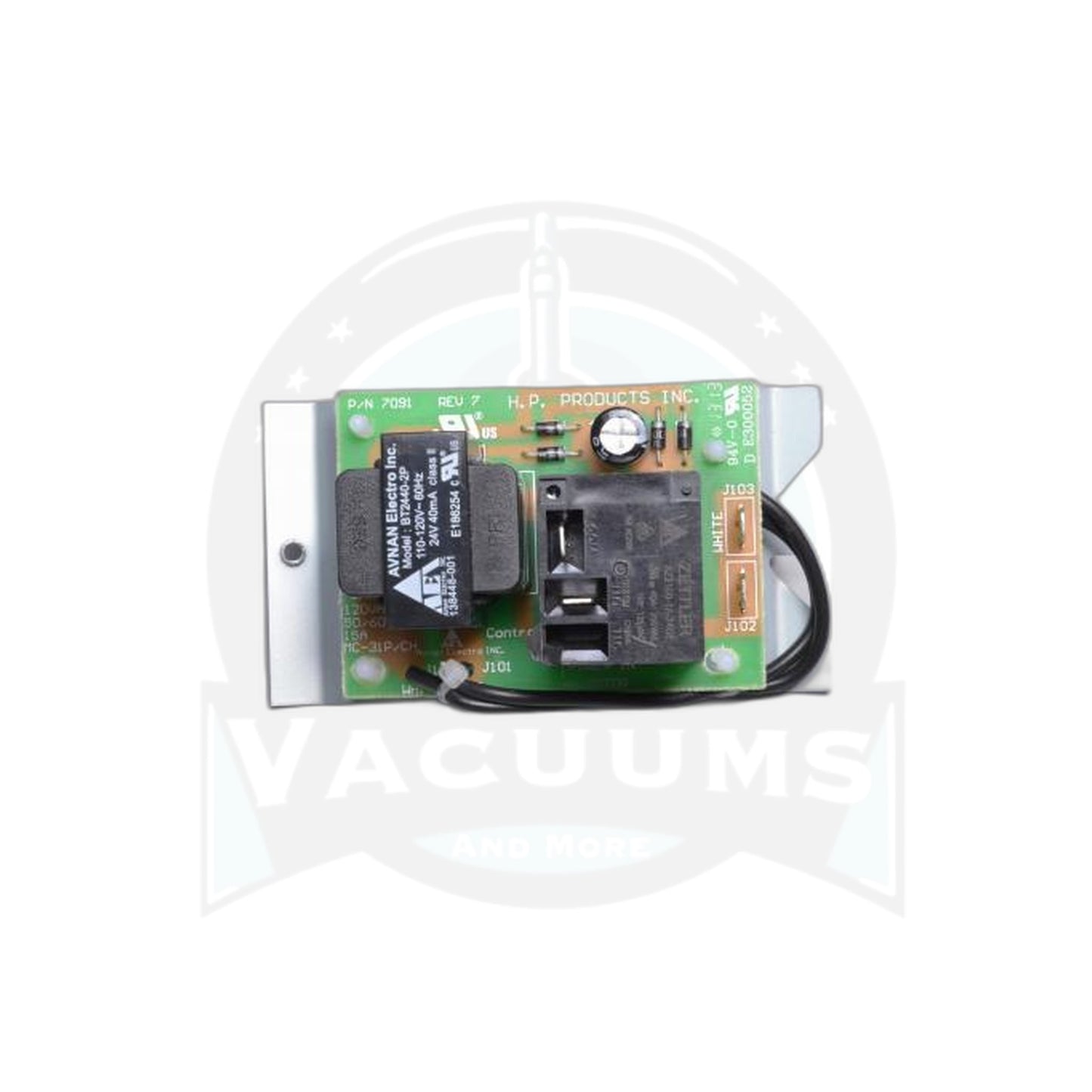 Relay - Vacuflo Central Vacuum, Fits Models 260, 360, 460, DD, CV950, Bud 5807 & - Vacuflo