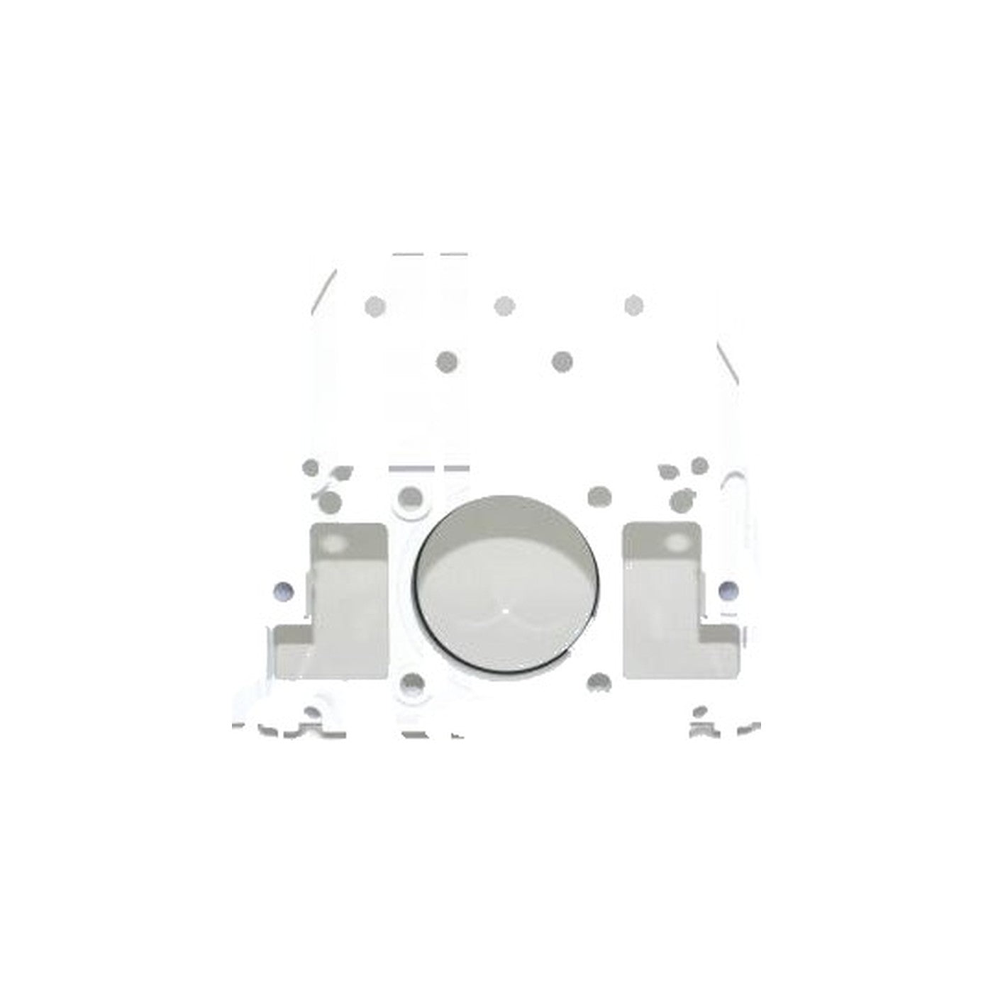 Central Vacuum 2" x 4" Construction Mounting Plate