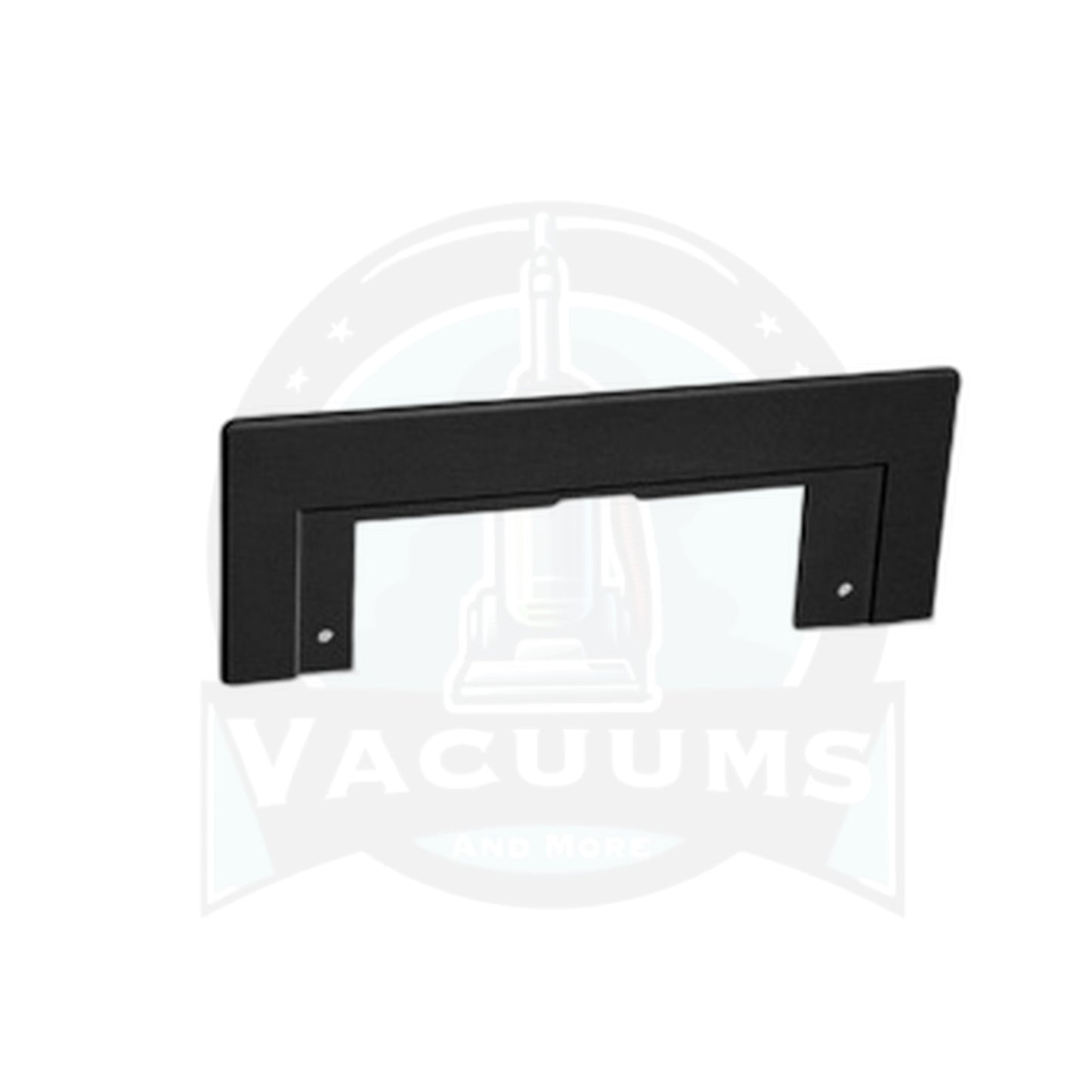 Vaculine VacuSweep Trim Plate, Black - Central Vacuum Toe-Kick Cover
