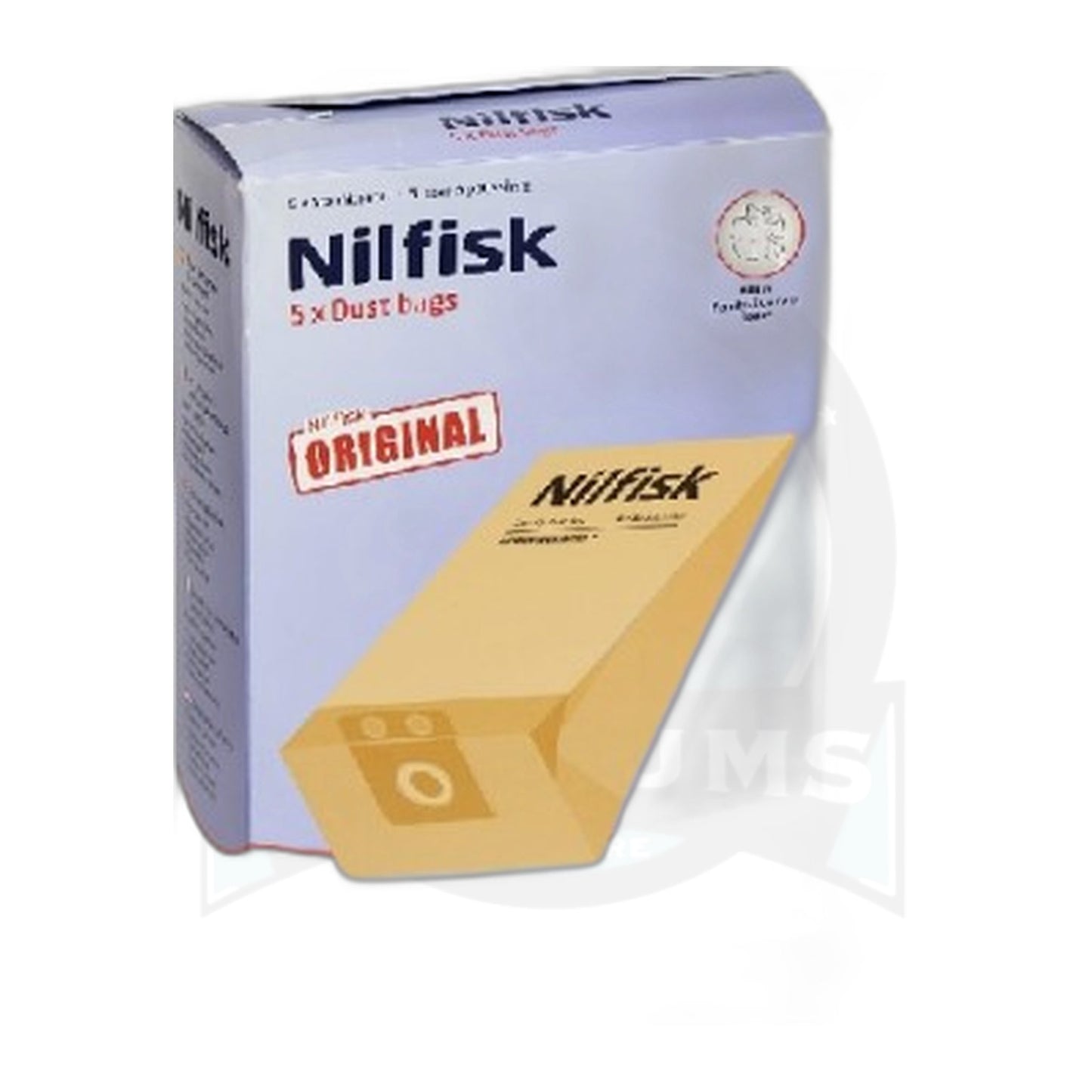 Nilfisk Family Vac & Business Vac Paper Bags (5-Pack)