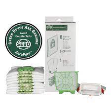 Service Box E (1 piece), 8 bags, microfilter, and exhaust filter