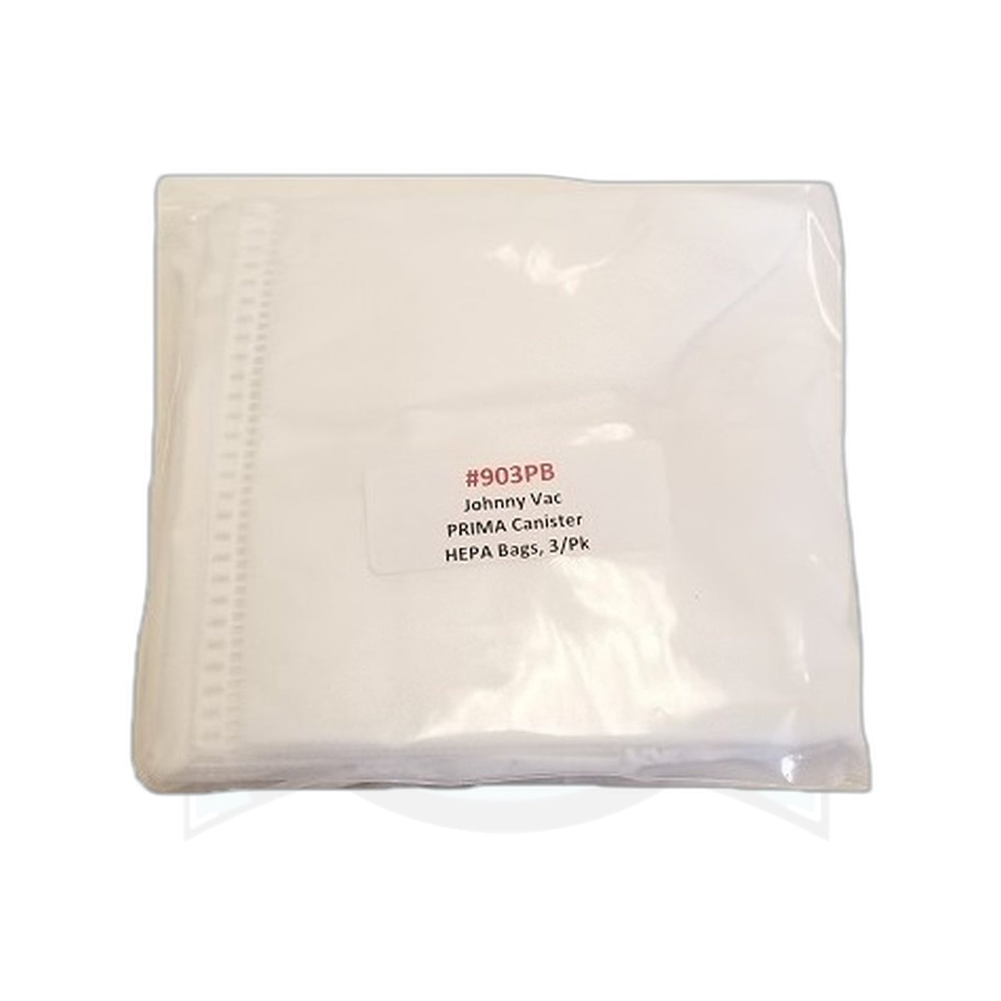 Johnny Vac Prima HEPA Canister Bags, 3-Pack (Fits JV Bee)