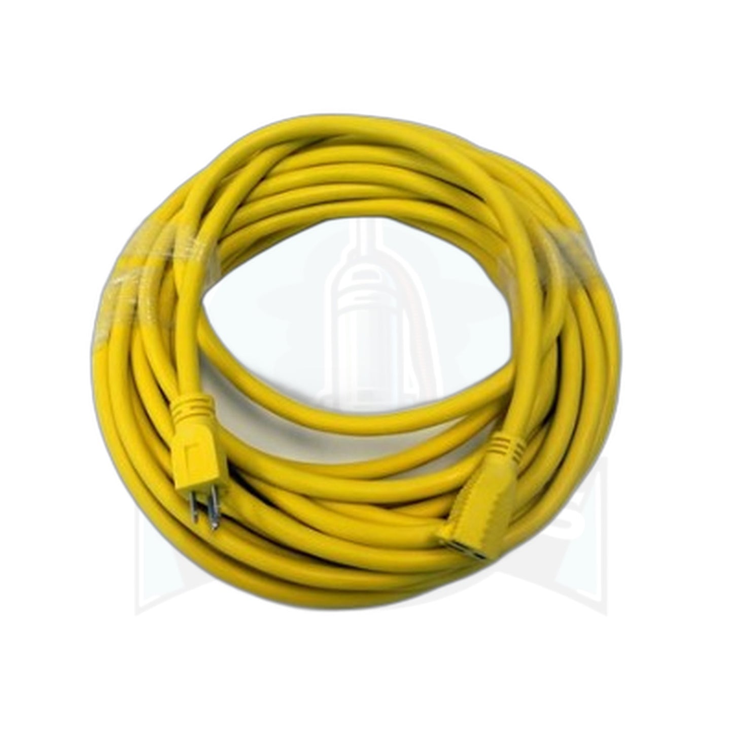 Fit All 50 ft 14/3 Heavy-Duty Extension Cord, Yellow, 600V
