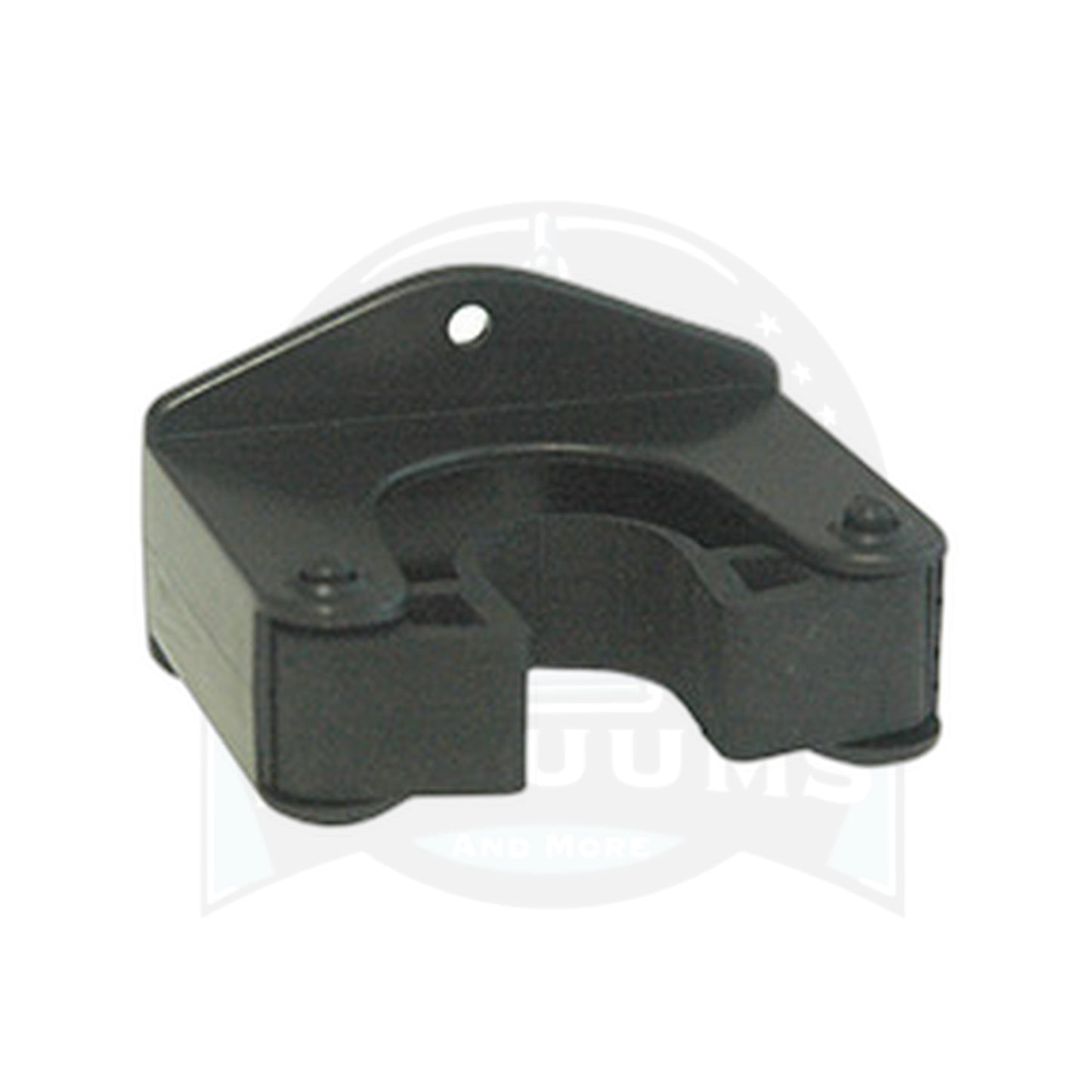 Wall Mount Vacuum Wand Holder with Screws, Black - Universal