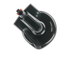 DISCO Floor Polisher Head, with green floor pad (black)