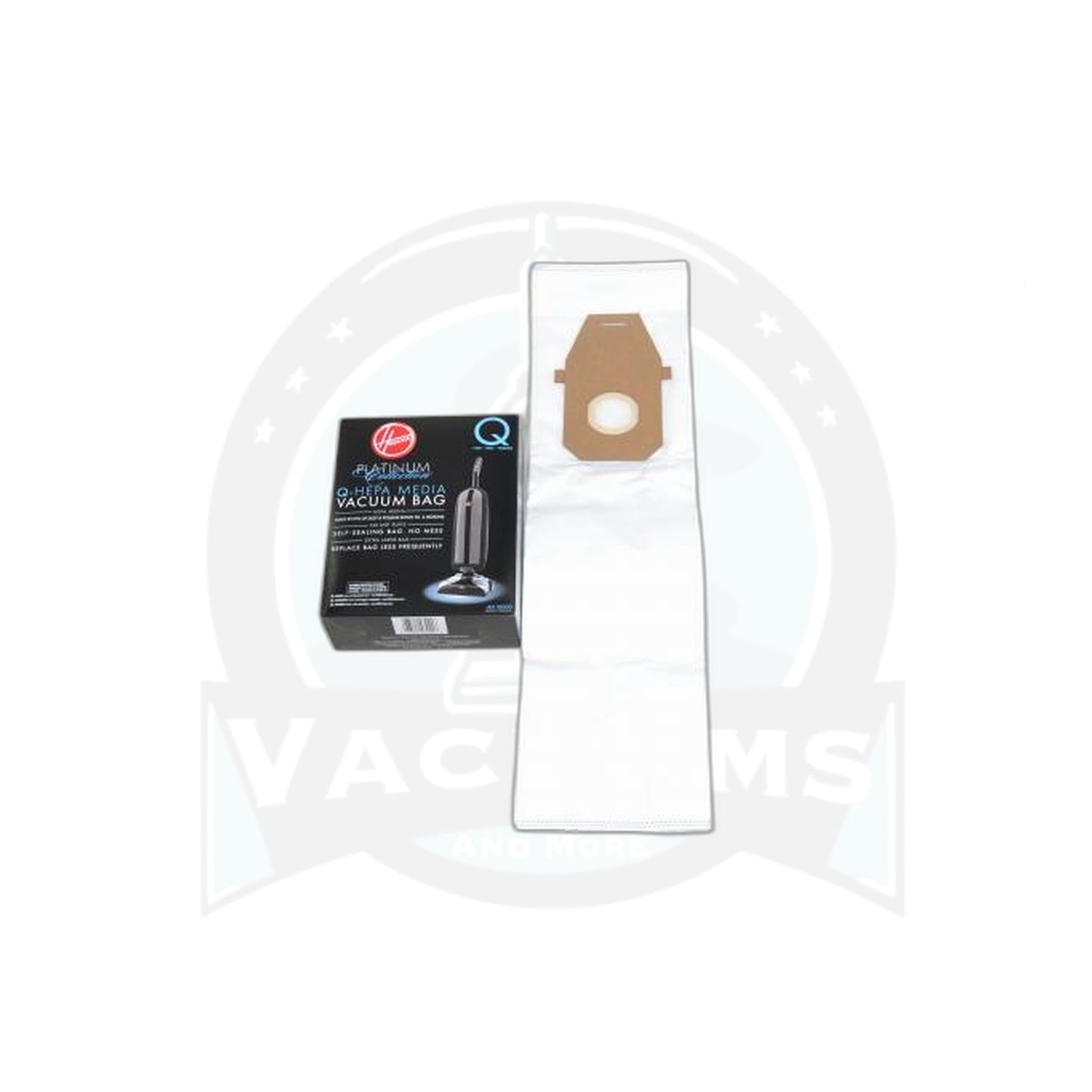 Hoover Q Platinum Upright HEPA Paper Bags - 2 Pack - Fits UH30010 - Hoover