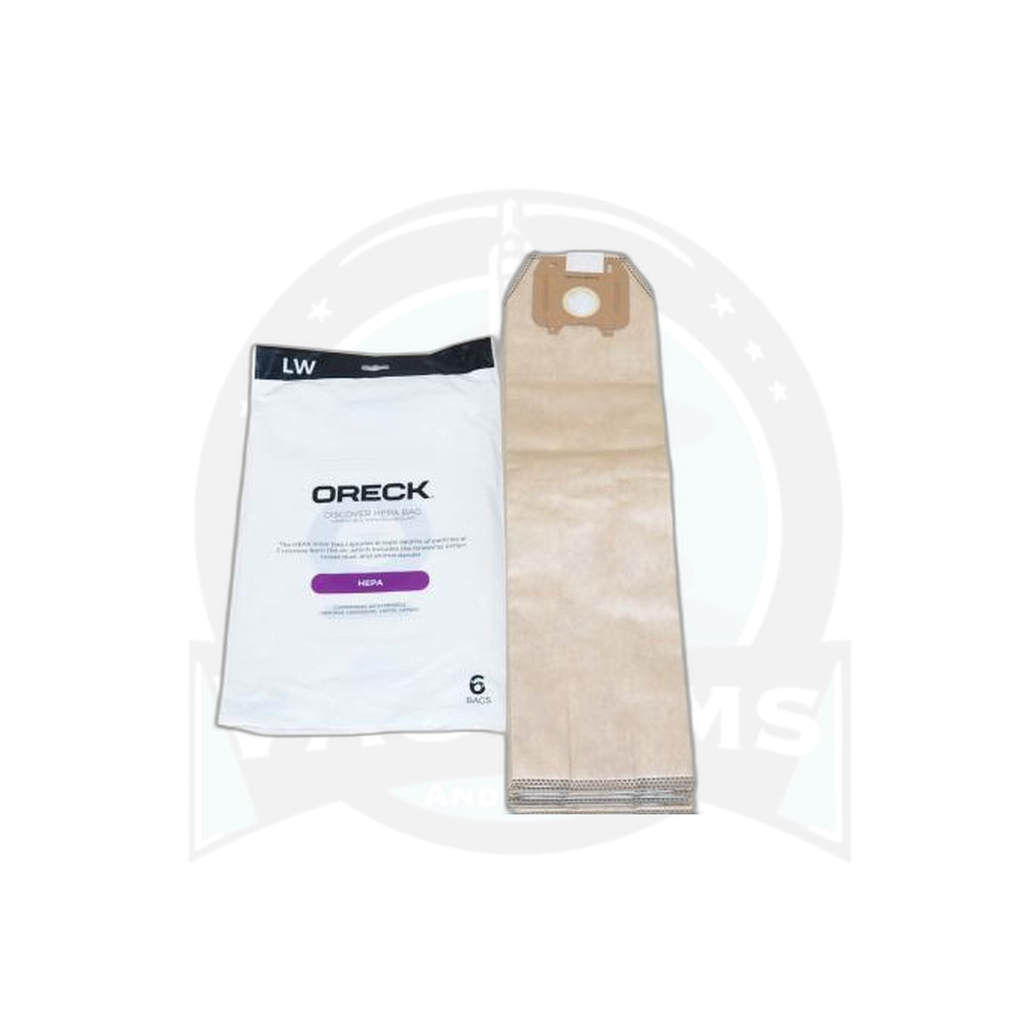 Oreck Magnesium Paper Bags-Discover - 6 Pack-hepa - UK30500