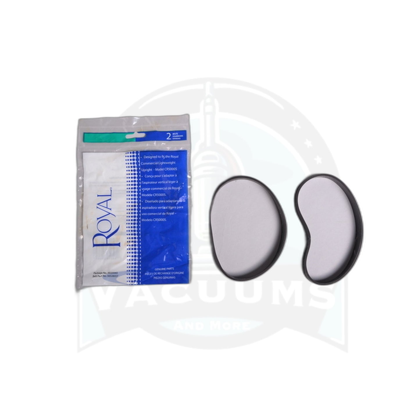 Royal Belt CR50005 Bagged Upright 2-Pack