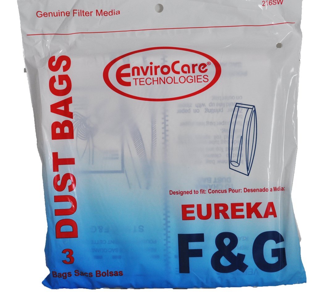 EnviroCare 216SW Style F&G Paper Bags, 3 Pack