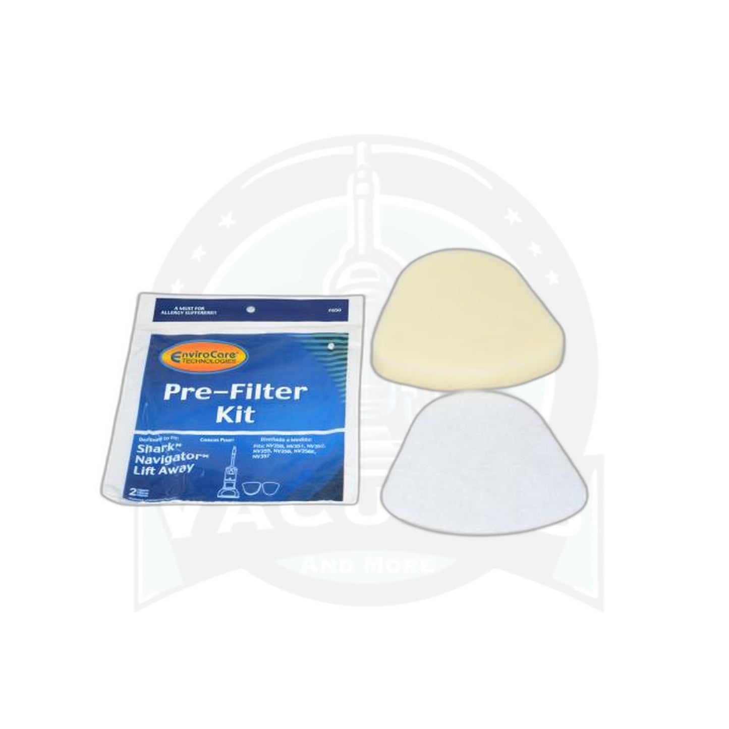 Shark Navigator Lift-Away Foam and Pre-Filter Set, 2-Pack - Shark