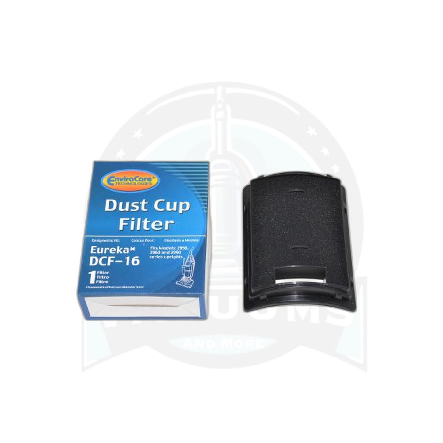 Eureka DCF-16 Bagless Upright HEPA Filter and Foam Assembly - Eureka