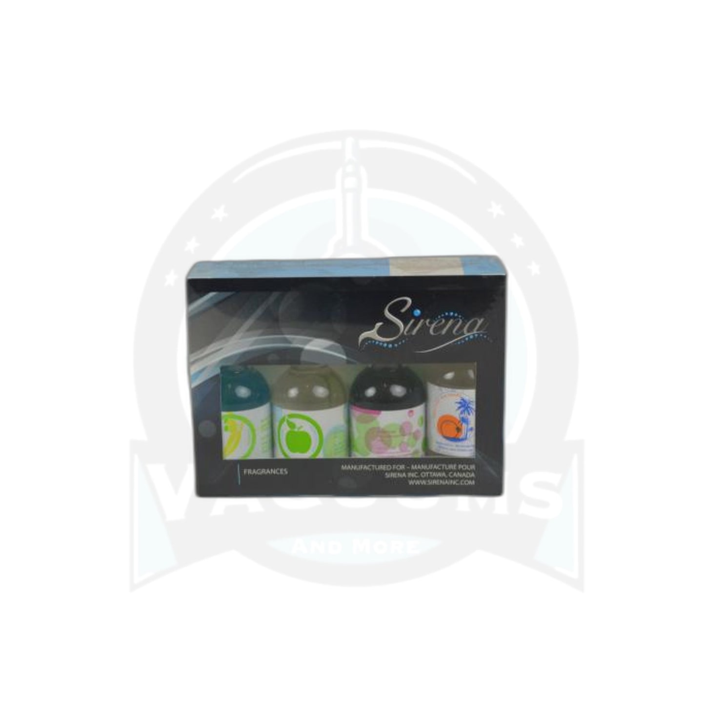 Sirena Assorted Fragrance Pack - 4 Pack (Pine, Tropical, Apple & Eucalyptus) - Sirena