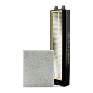 Riccar R25D-F HEPA Media and Charcoal Filter Set