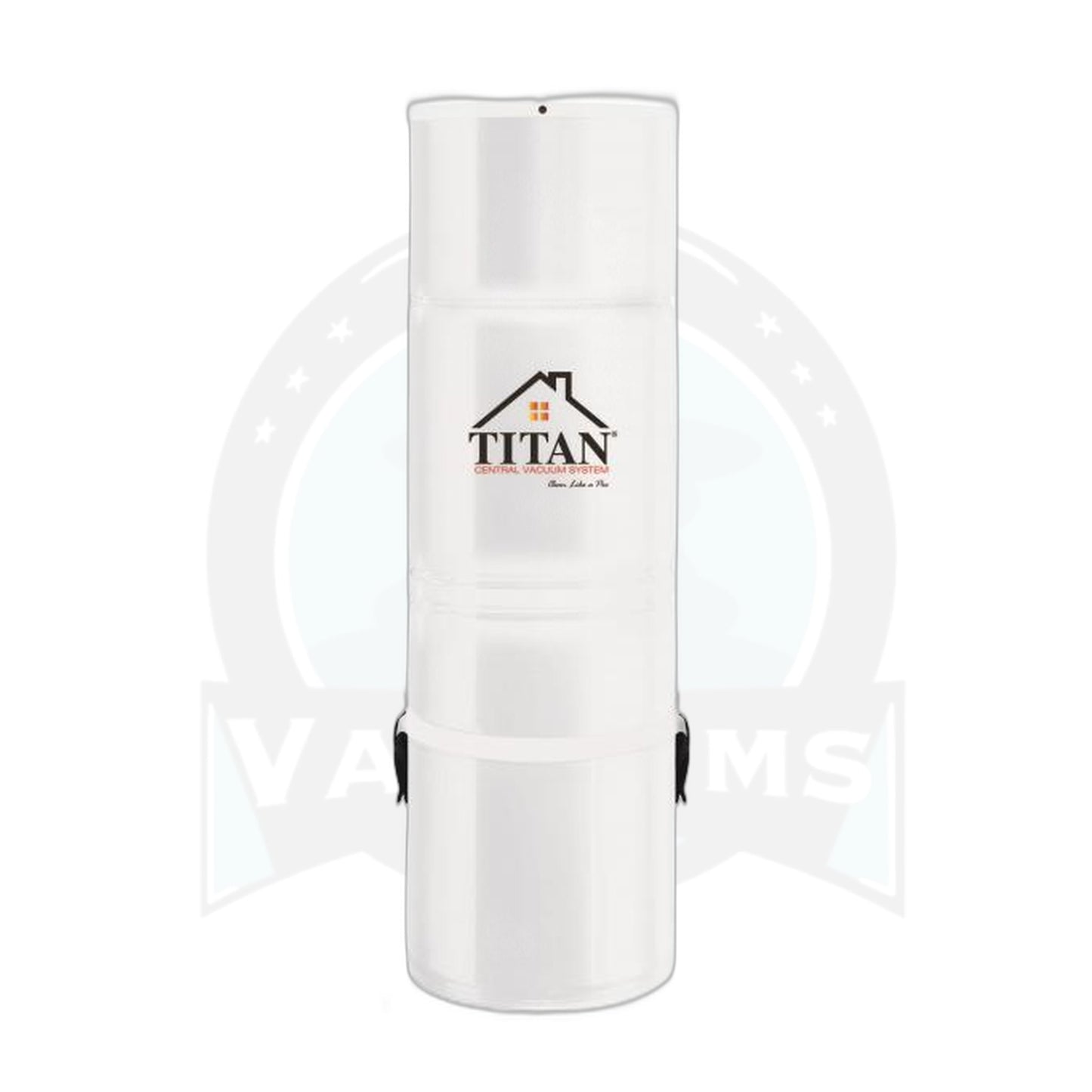 Titan TCS7702 Central Vacuum - 7500 Sq Ft, 138" Water Lift, 5 Gal - Titan