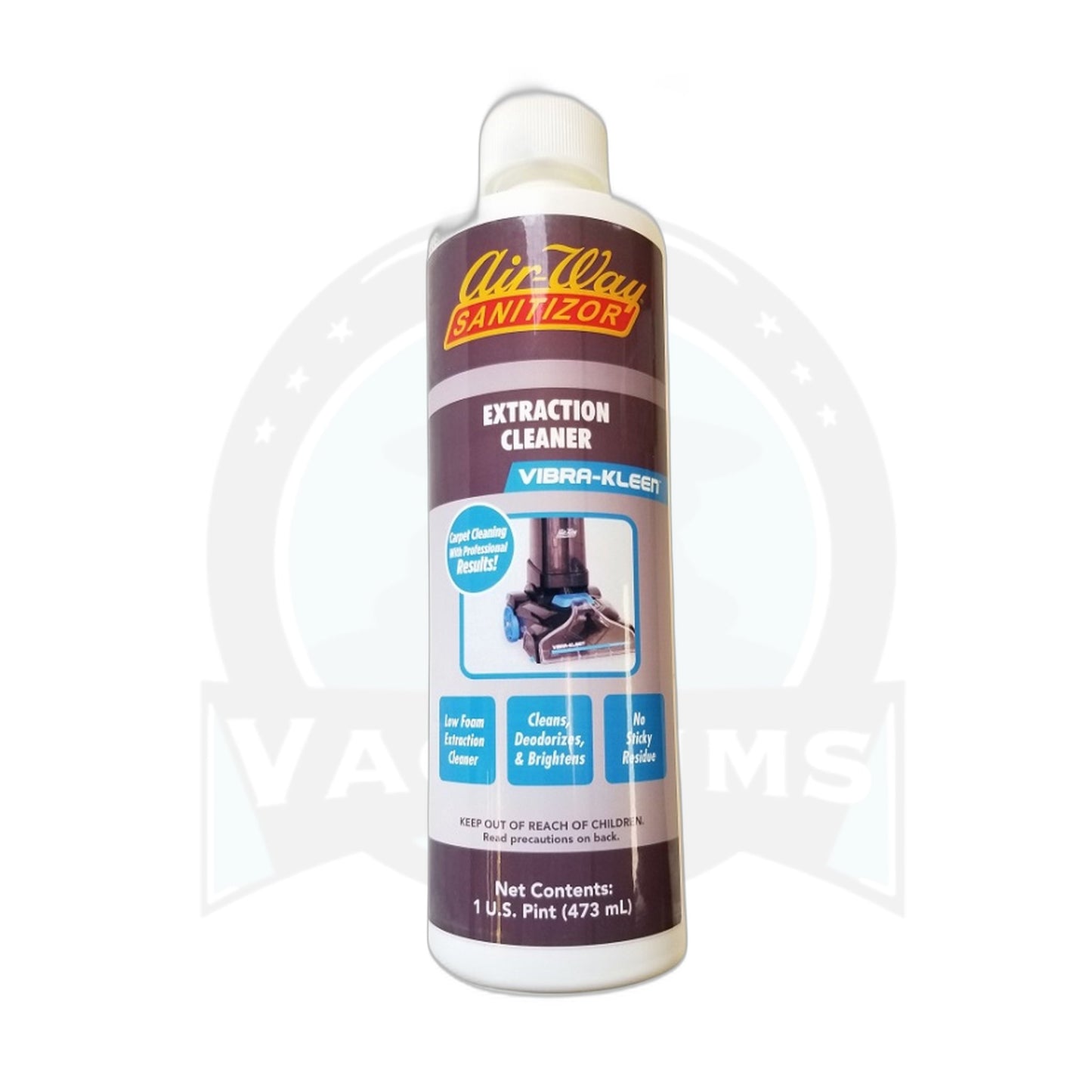 Air-Way Vibra-Kleen Low-Foam Carpet Extraction Cleaner, 16 oz