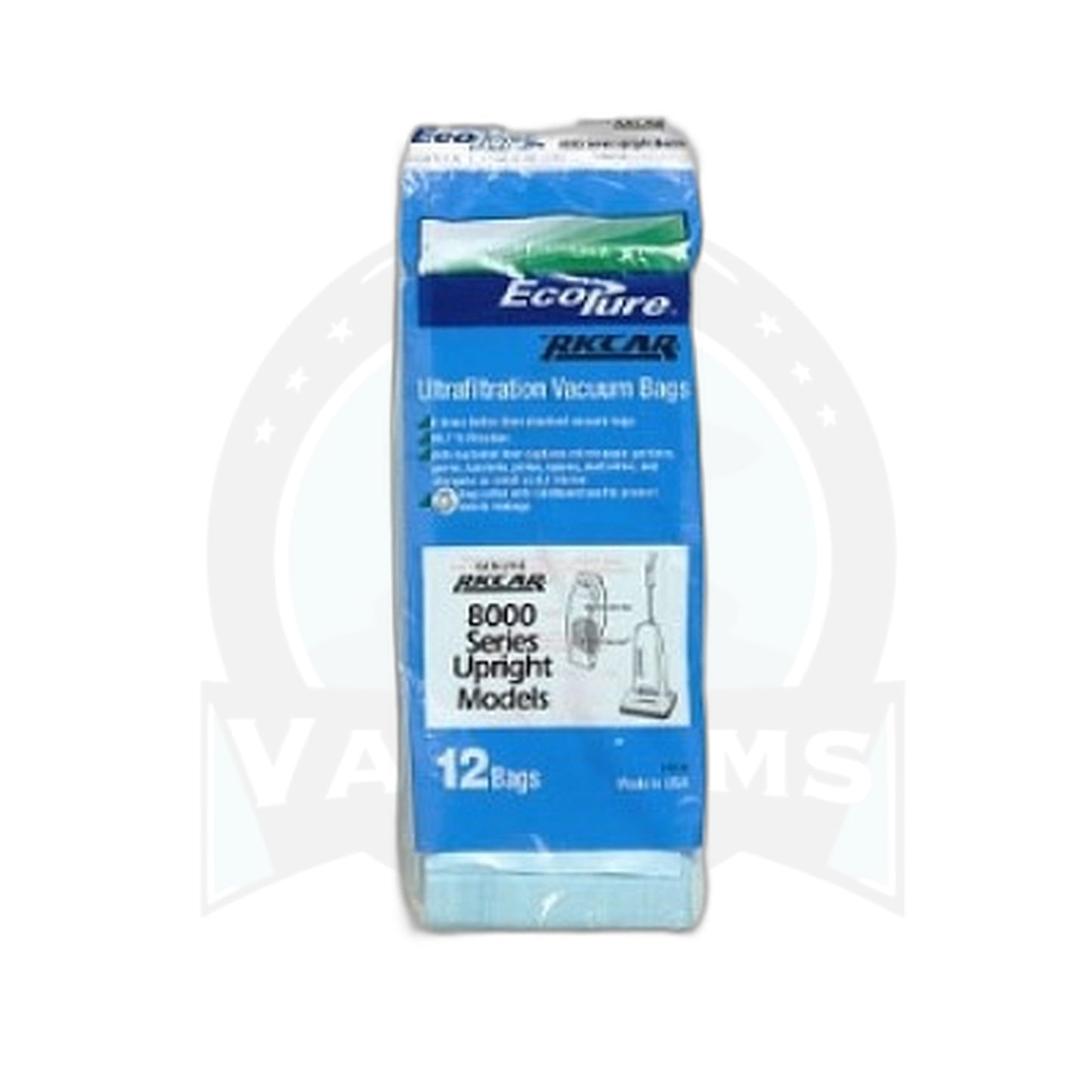 Riccar C15-12 Model 8000 Series Original Paper Vacuum Bags 12-Pack